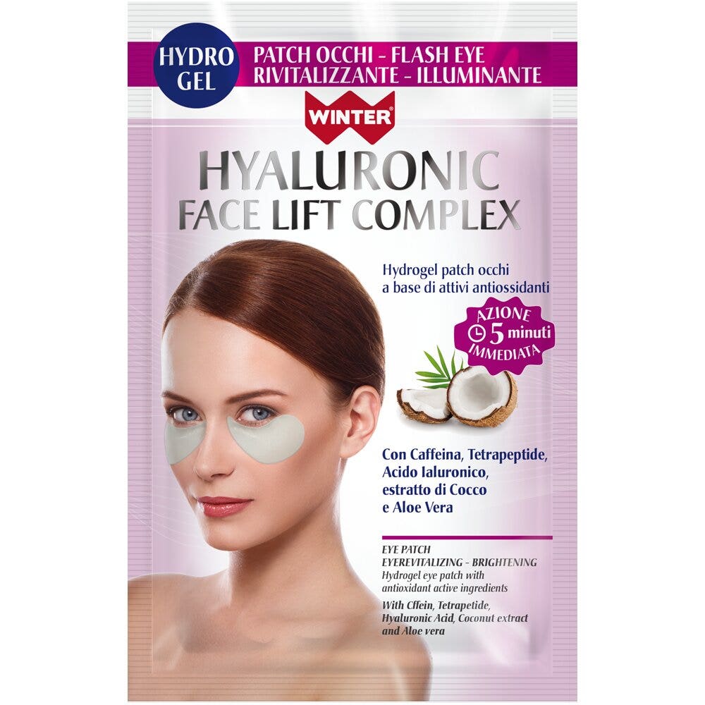 Winter Hyaluronic Face Lift Complex Hydro Gel Patch Occhi Rivitalizzanti
