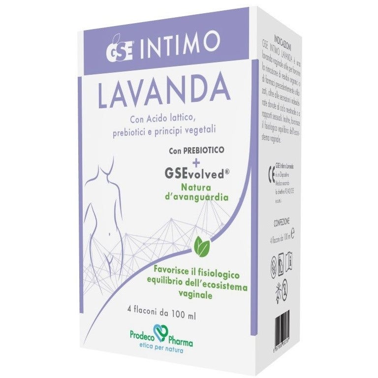 GSE Intimo Lavanda 4 frascos de 100 ml