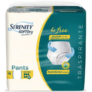Serenity Soft Dry Sensitive Pants Extra Talla M 14 unidades