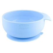 Chicco Cuenco de silicona azul claro