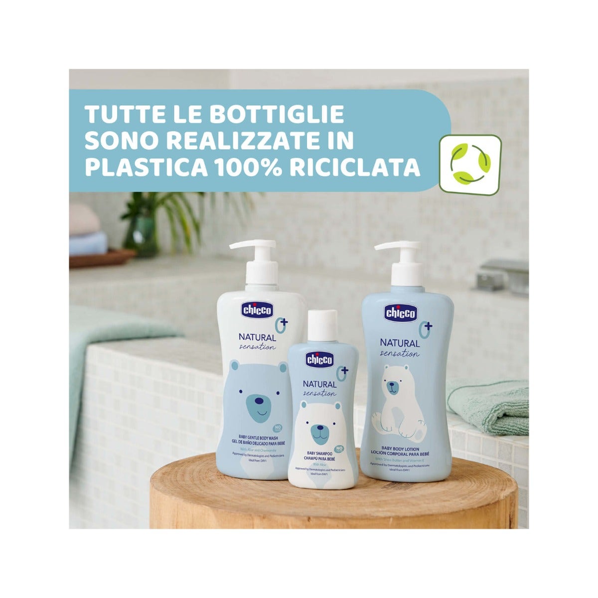 Chicco Champú para bebés Natural Sensation 0M+ 200 ml