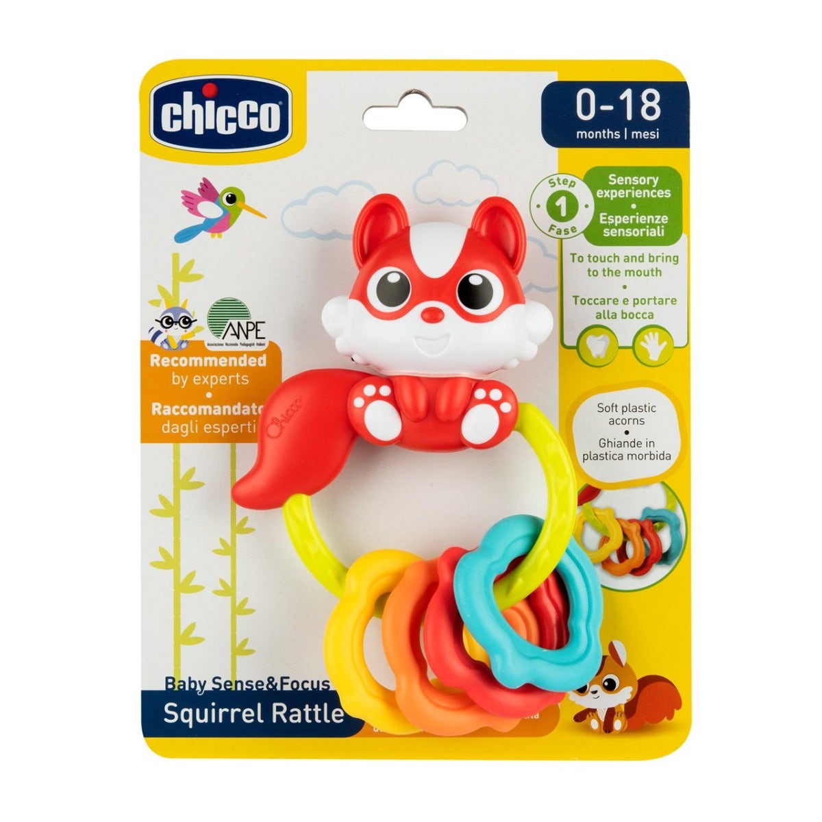 Chicco Gioco Scoiattolo Trillino 0Mesi+