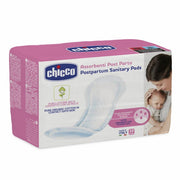 Chicco Compresas posparto de algodón orgánico, 10 unidades