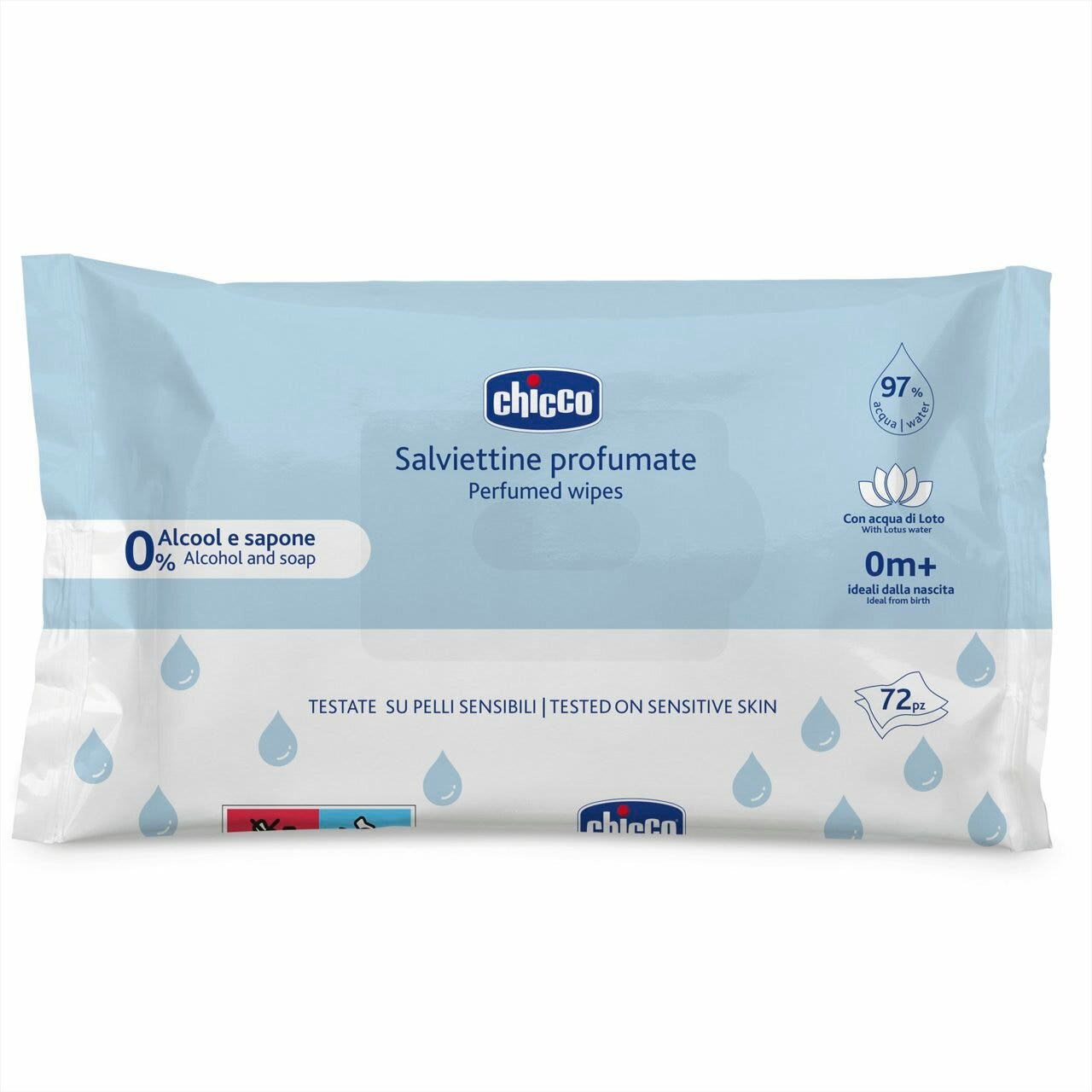 Chicco Toallitas perfumadas 72 uds.