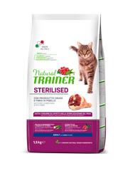 Entrenador Natural Croquetas De Jamón Crudo Para Gatos Esterilizados Bolsa 1,5kg-2