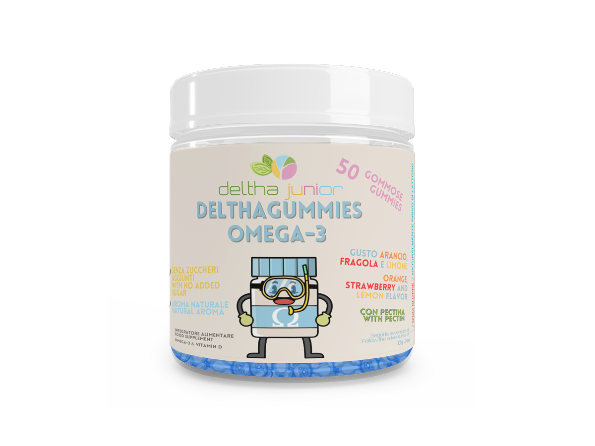 Deltha Gummies Omega-3 50 gominolas