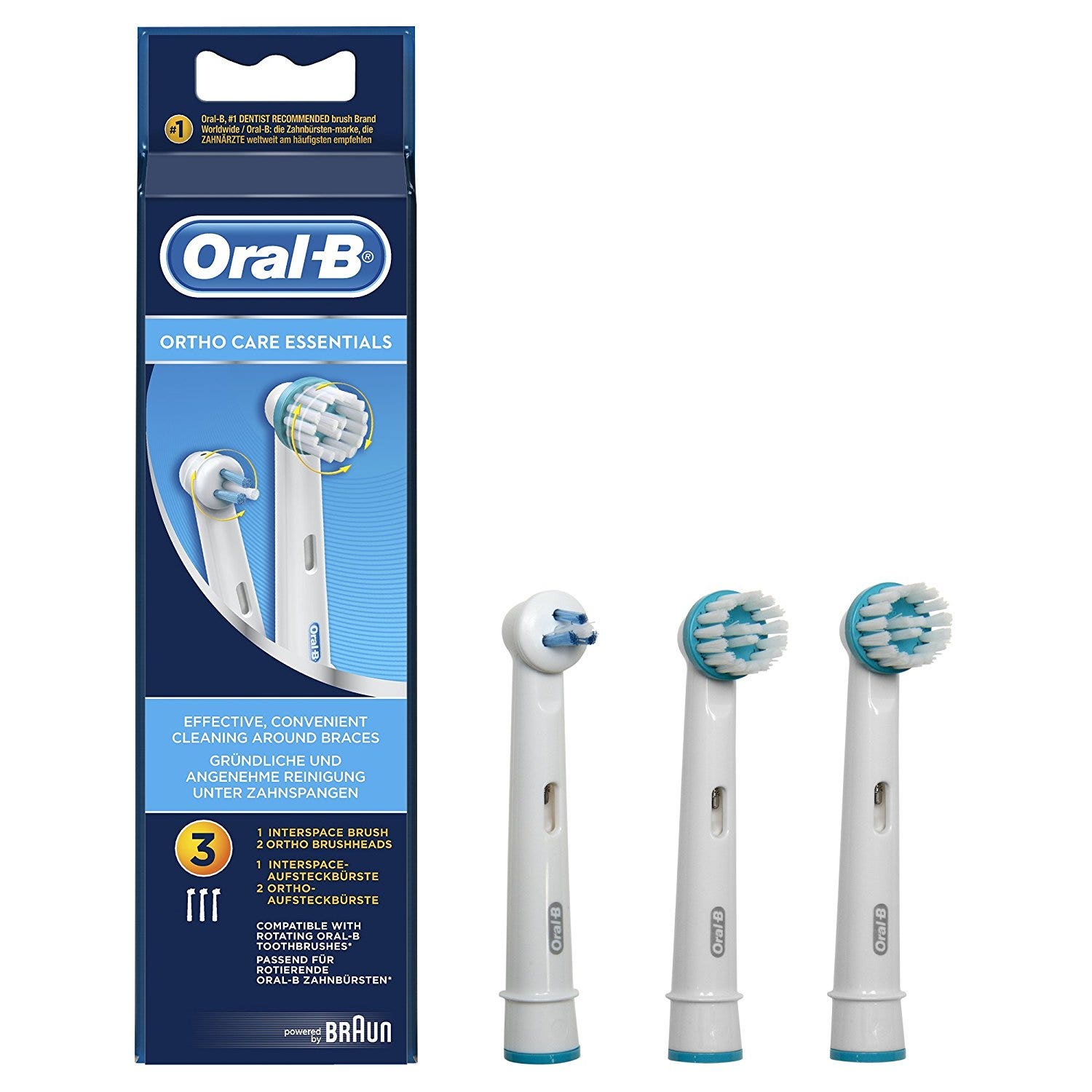 Oral-B Orthocare Essentials 3 Piezas-2