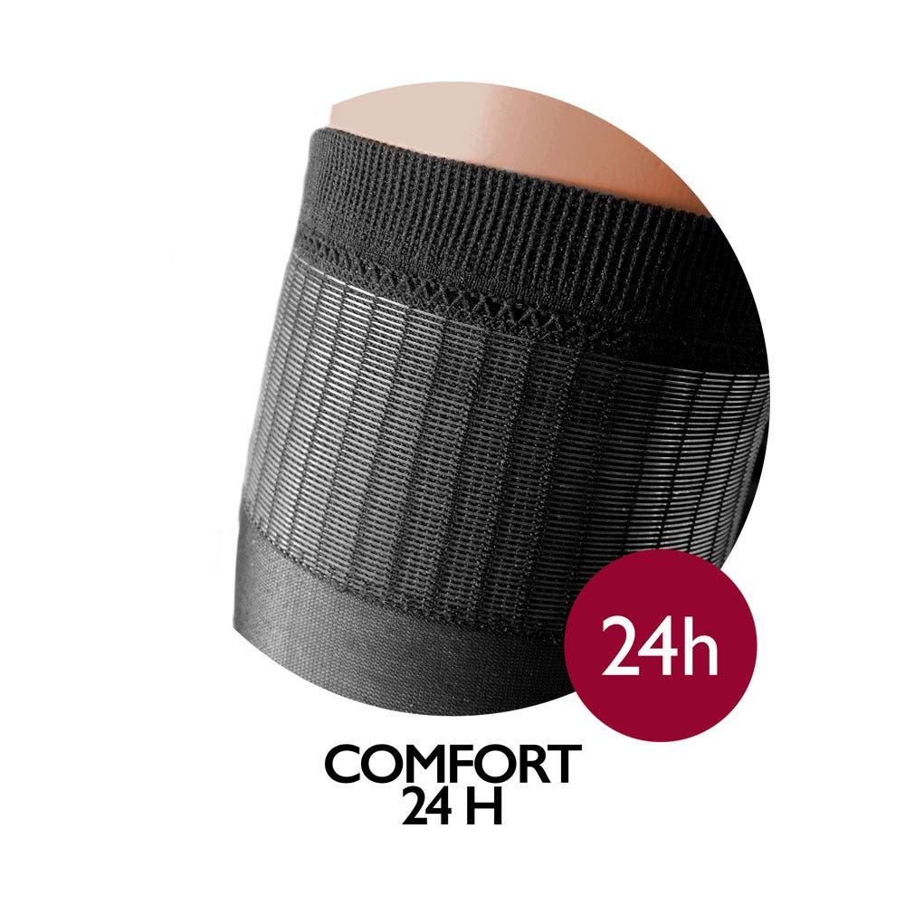 Solidea Miss Relax 140 Denari Gambaletto Velato Nero Taglia 3L-2
