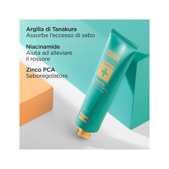 Isdin Acniben Mascarilla Facial Purificante 75ml-10