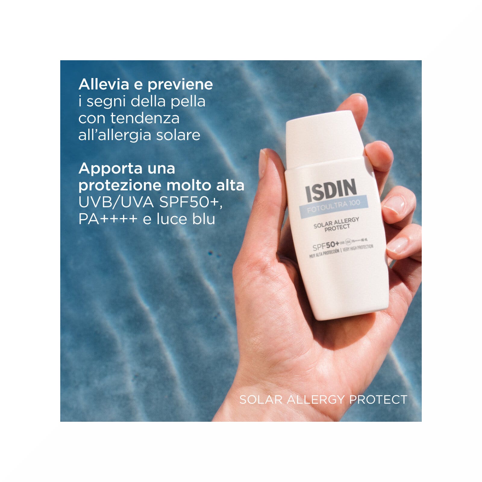Isdin Fotoultra Protección Solar Alergia 50ml SPF50+-2