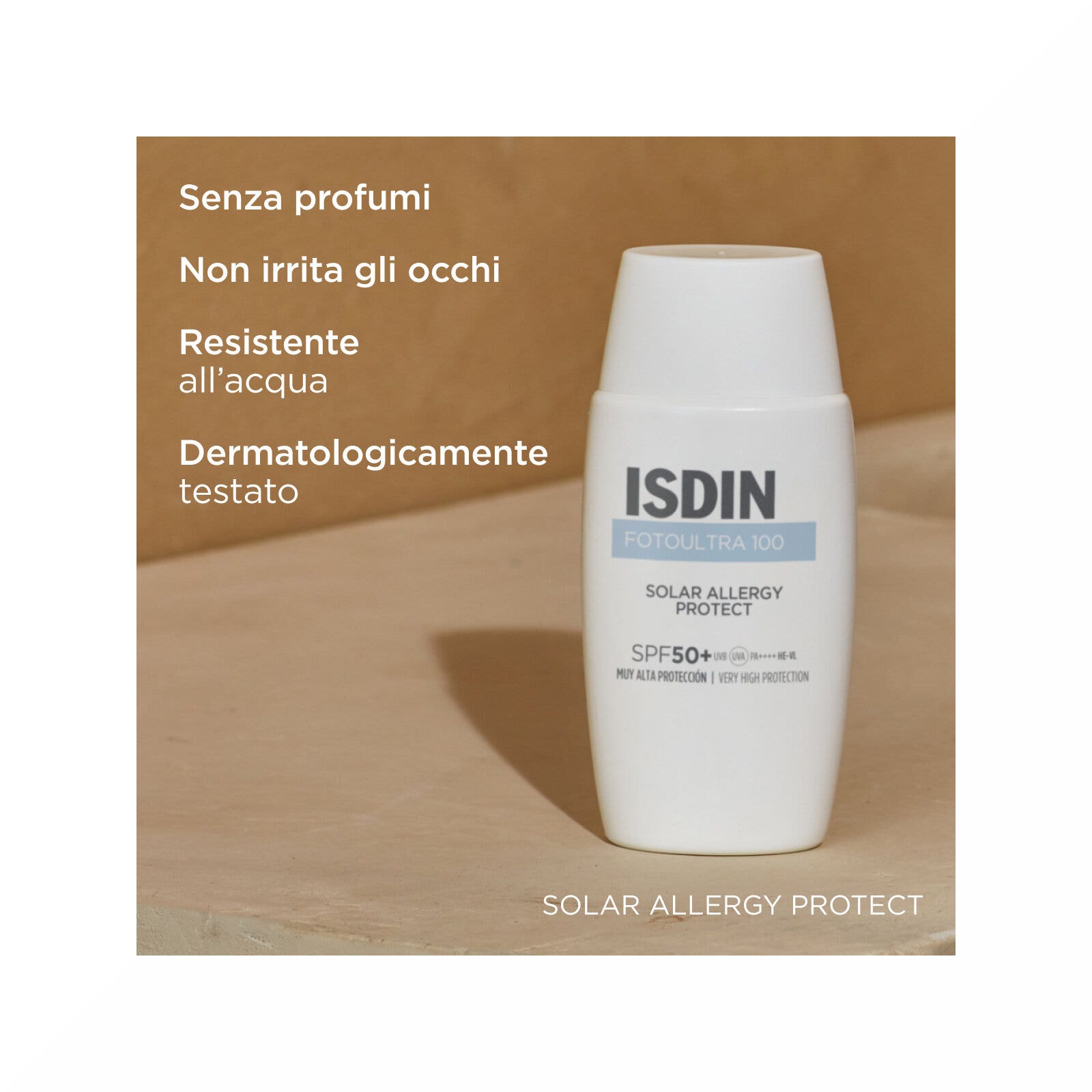 Isdin Fotoultra Protección Solar Alergia 50ml SPF50+-3