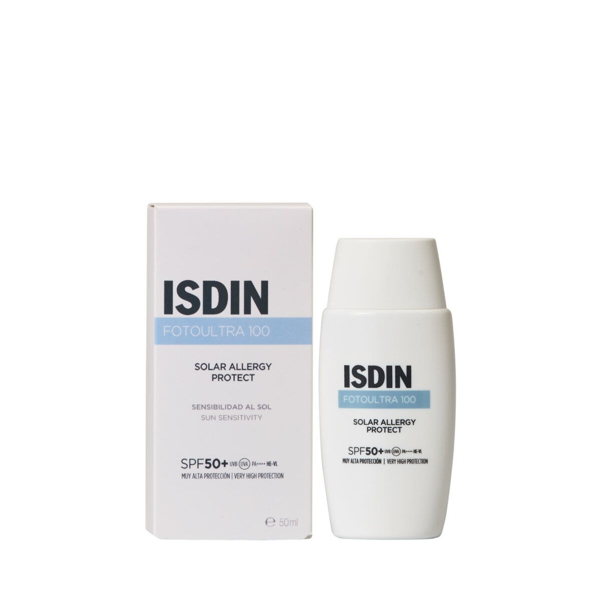 Isdin Fotoultra Protección Solar Alergia 50ml SPF50+-1
