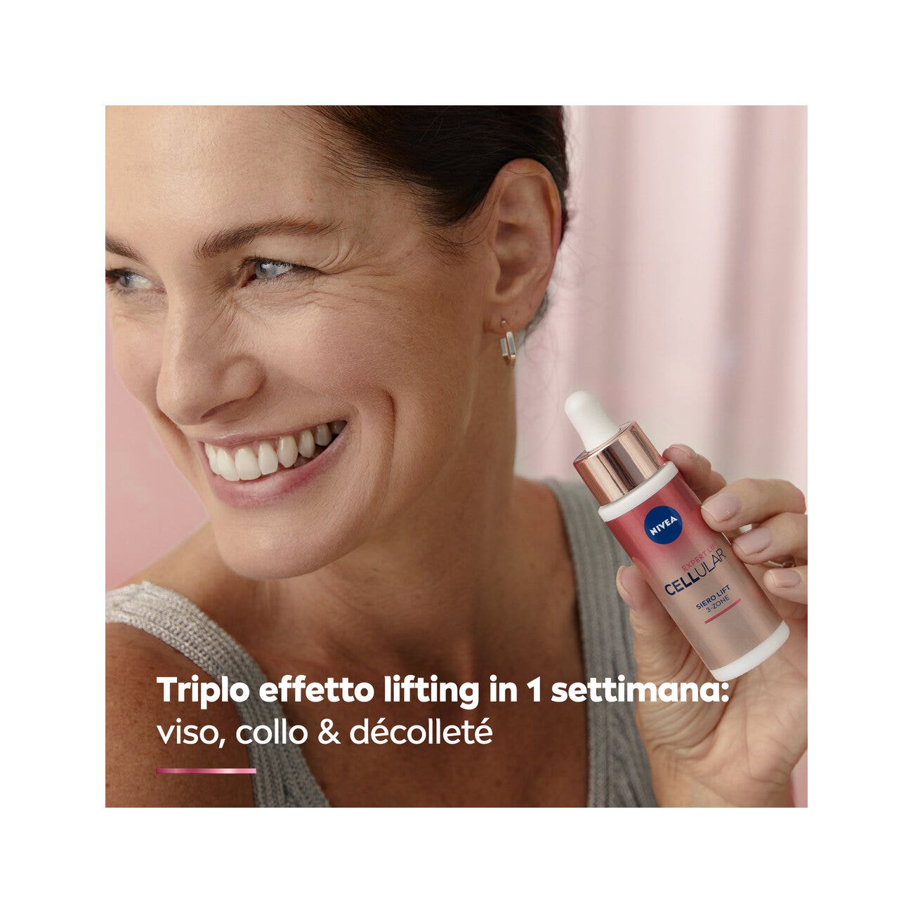 Nivea Cellular Expert Lift 3-zone Lift Serum 30ml Sérum Facial Efecto Lifting Rostro Cuello y Escote-6