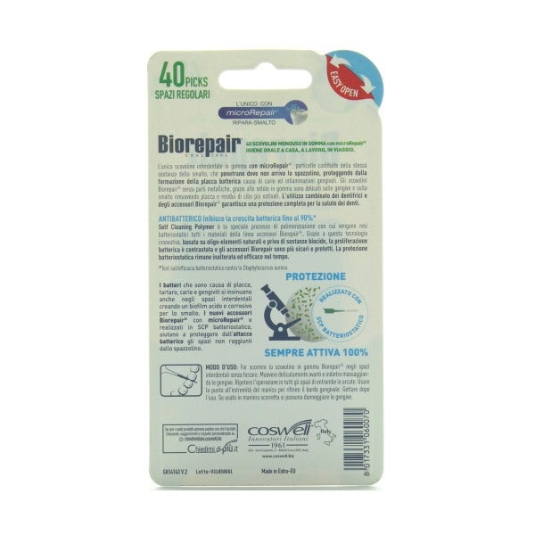 Cepillo De Goma Regular Biorepair 40 Piezas-5