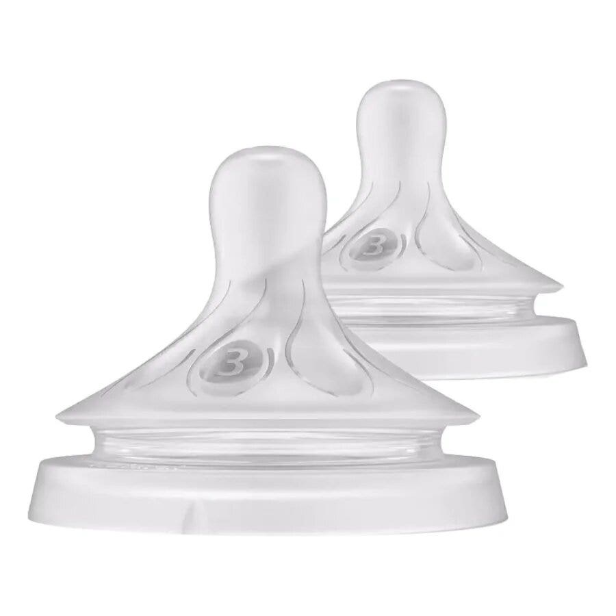 Avent Teta Natural 3,0 1M+ 2 unidades