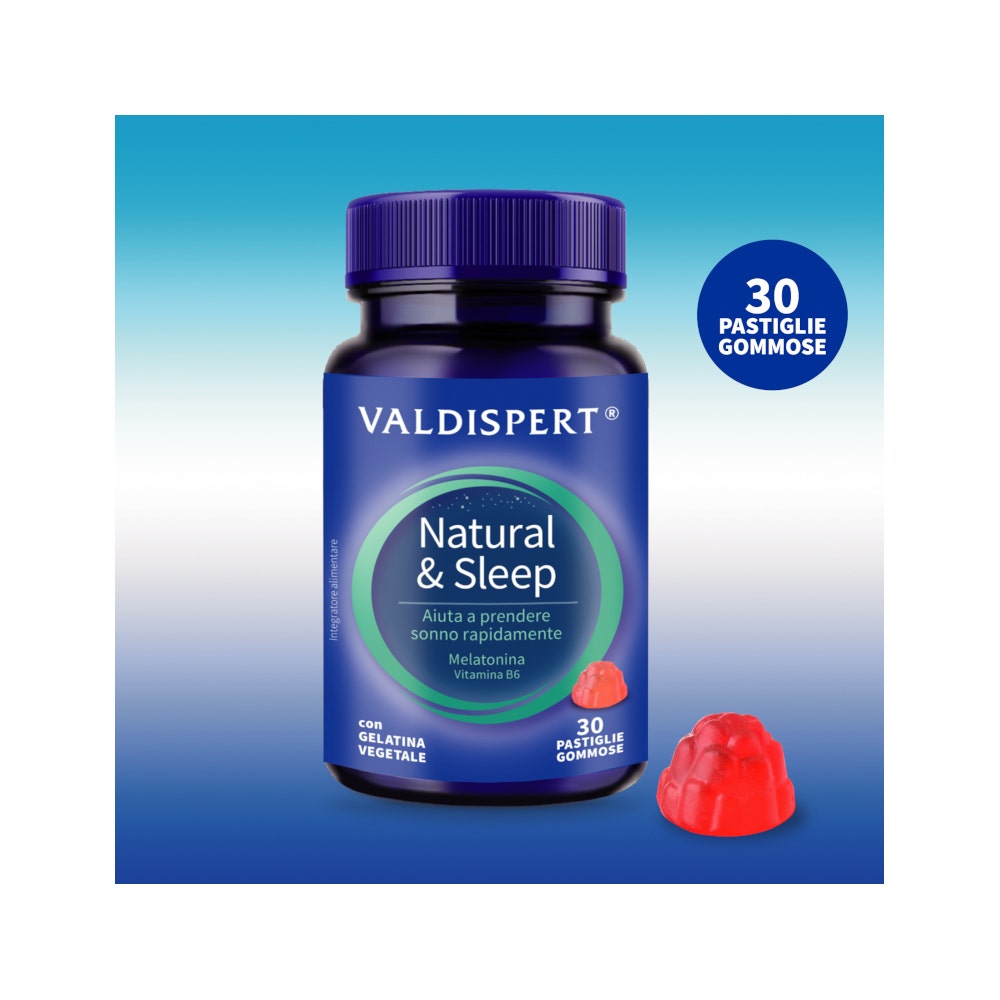 Valdispert Natural & Sleep 30 Comprimidos Gomosos-4
