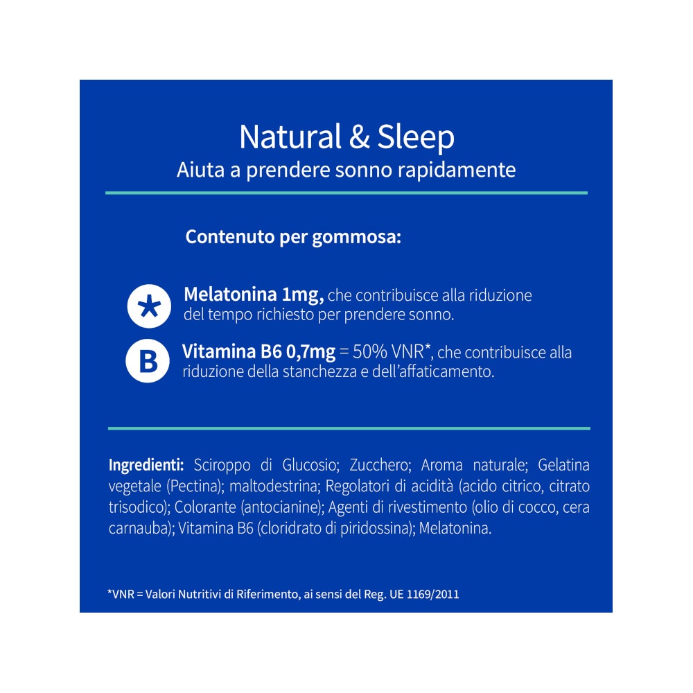 Valdispert Natural & Sleep 30 Comprimidos Gomosos-7