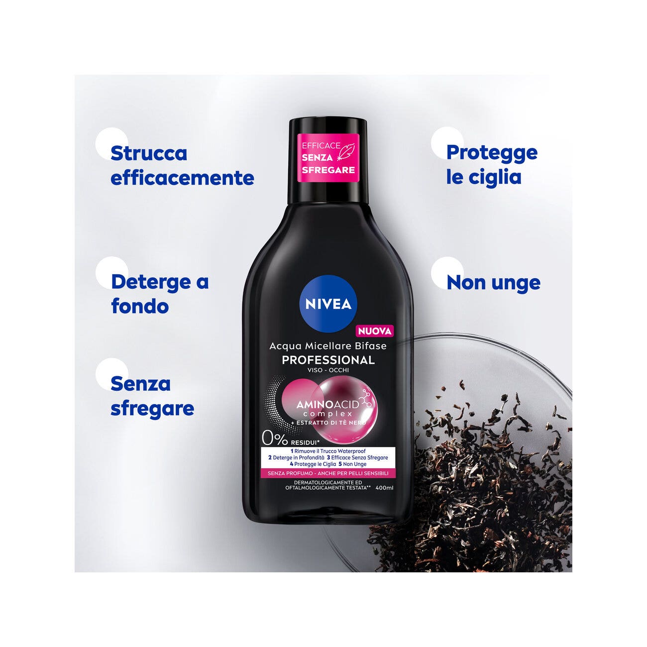 Nivea Profesional Agua Micelar 400ml-4