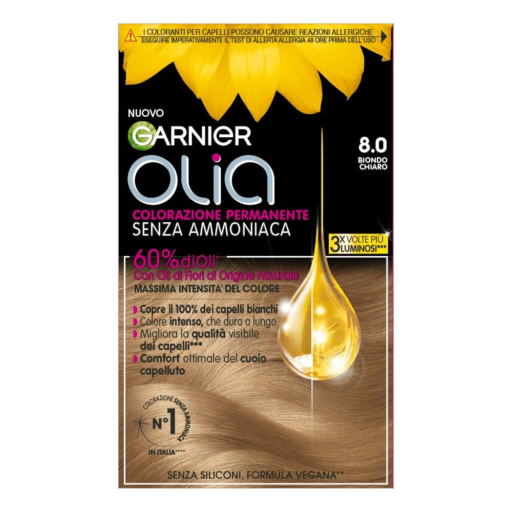 Garnier Olia Tinte para el cabello 9.00 Rubio muy claro