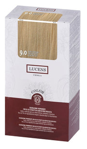 Lucens Umbria Tinte de color 9.0 Rubio muy claro 135 ml