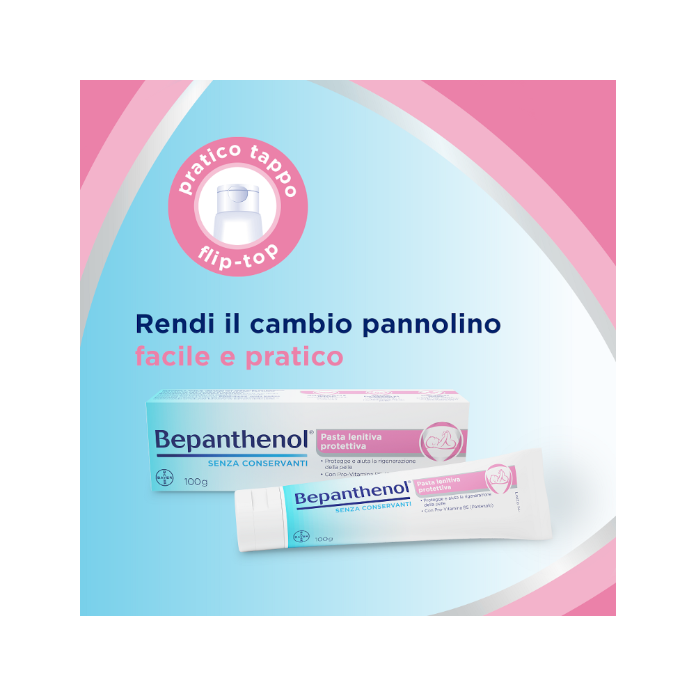 Bepanthenol Pasta Lenitiva Protettiva 100g-2
