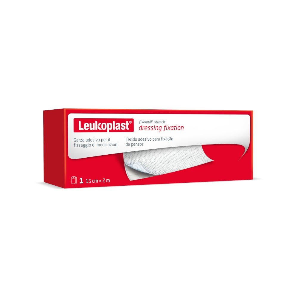 Fixomull Estirar Gasa Adhesiva 2mx15cm-4
