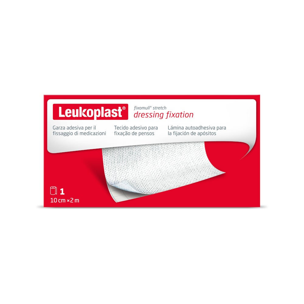 Fixomull Estirar Gasa Adhesiva 2mx10cm-3