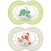 Chupete Mam Original 6M+ de silicona doble neutro