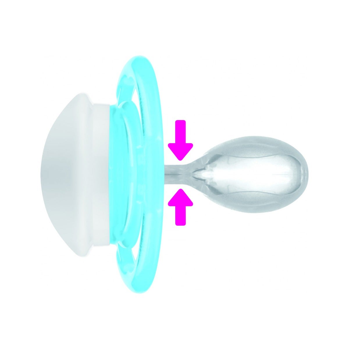 Mam Perfect Night Succhietto Silicone Femmina 1 Pezzo 16 Mesi+