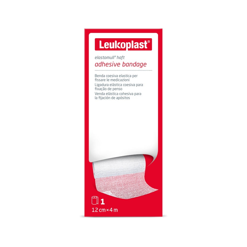Elastomull Haft Venda Elástica Autoadhesiva Fuerte Compresión 4mx12cm-5