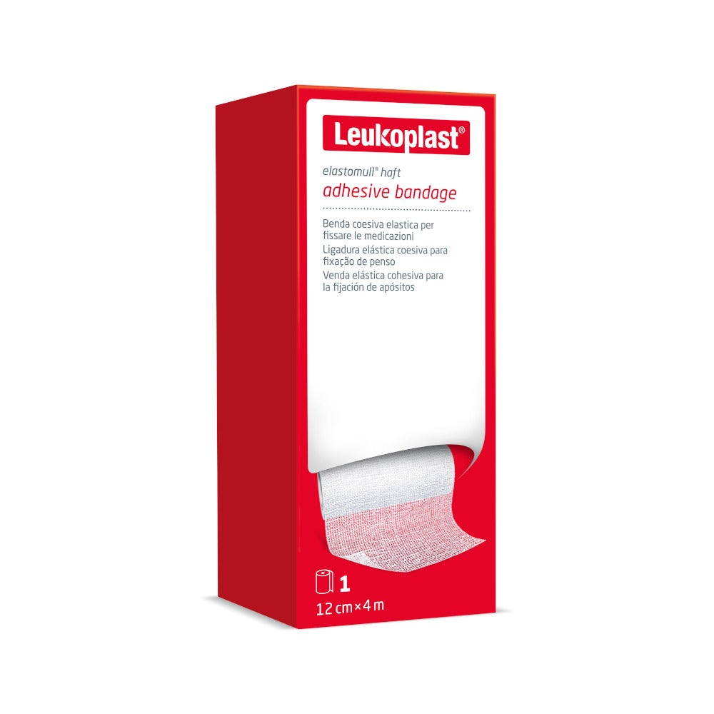 Elastomull Haft Venda Elástica Autoadhesiva Fuerte Compresión 4mx12cm-6