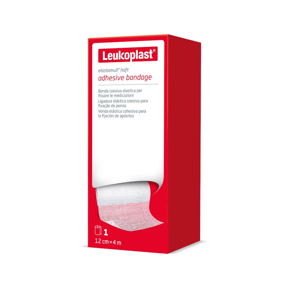 Elastomull Haft Venda Elástica Autoadhesiva Fuerte Compresión 4mx12cm-7