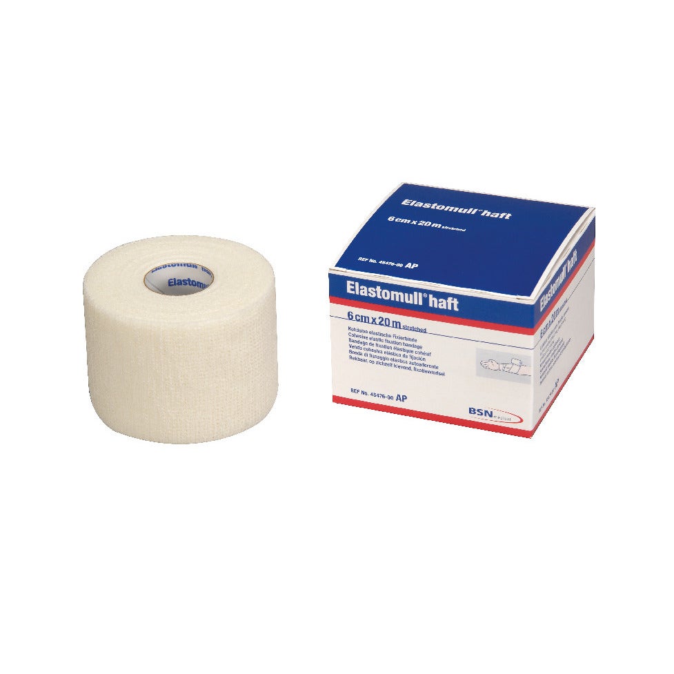 Elastomull Haft Vendaje Elástico Autoadhesivo Fuerte Compresión 20mx6cm-1