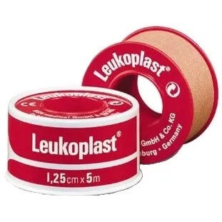 Parche Desechable Leukoplast 1,25cmx5m-2