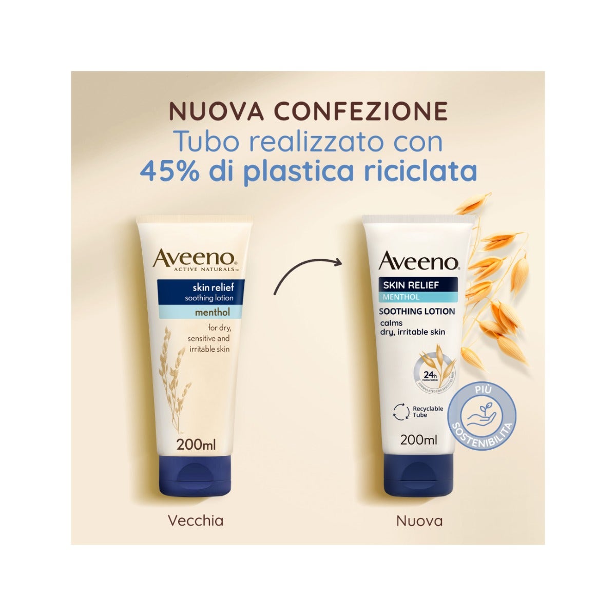 Aveeno Skin Relief Menthol Crema Hidratante Calmante 200 ml-13