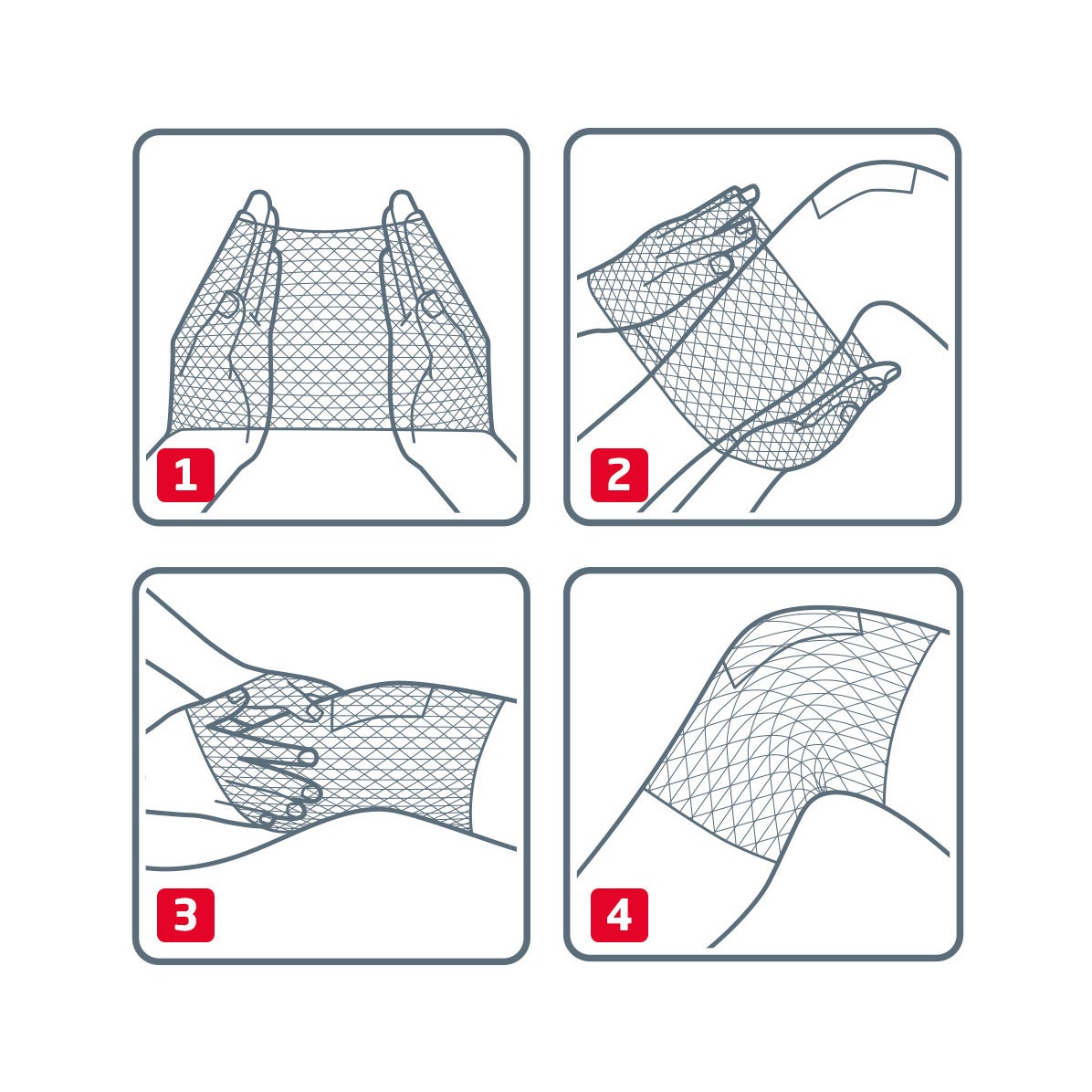 Elastofix Venda Fijación Rodilla/Muslo 250cm-5