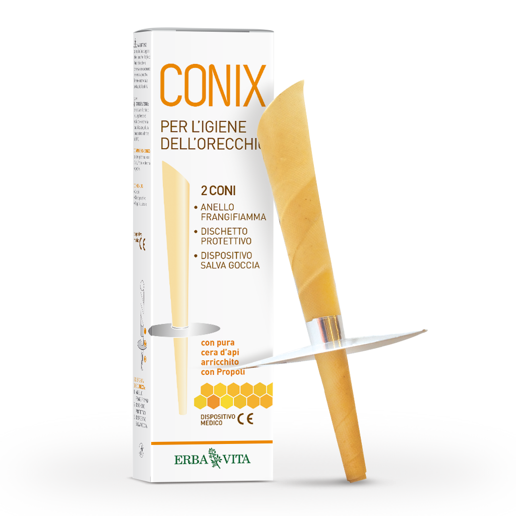 Erba Vita Conix Conos De Cera 2 Piezas-3