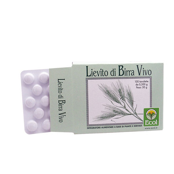 Ecol Alive Levadura De Cerveza 100 Comprimidos-2