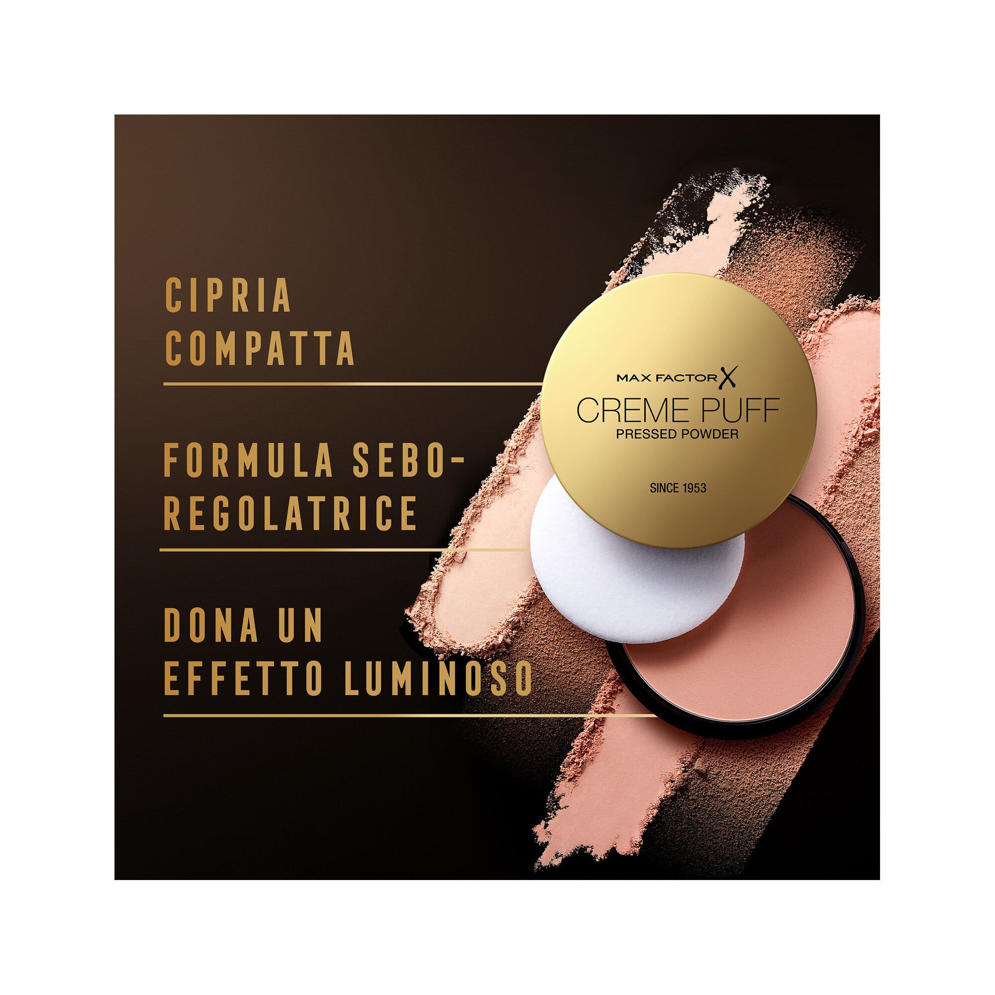 Max Factor Cipria Creme Puff Polvos 42 Beige Profundo-4