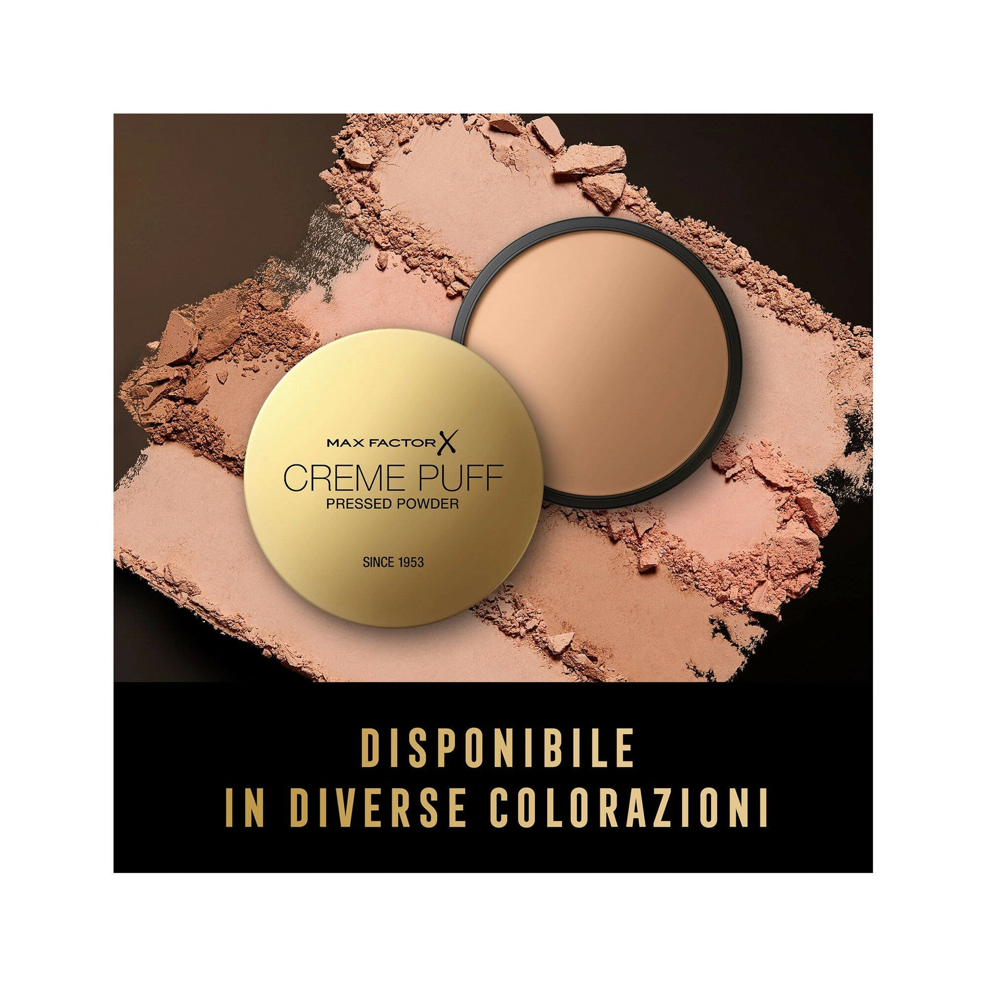 Max Factor Cipria Creme Puff Polvo 41 Beige Medio-7