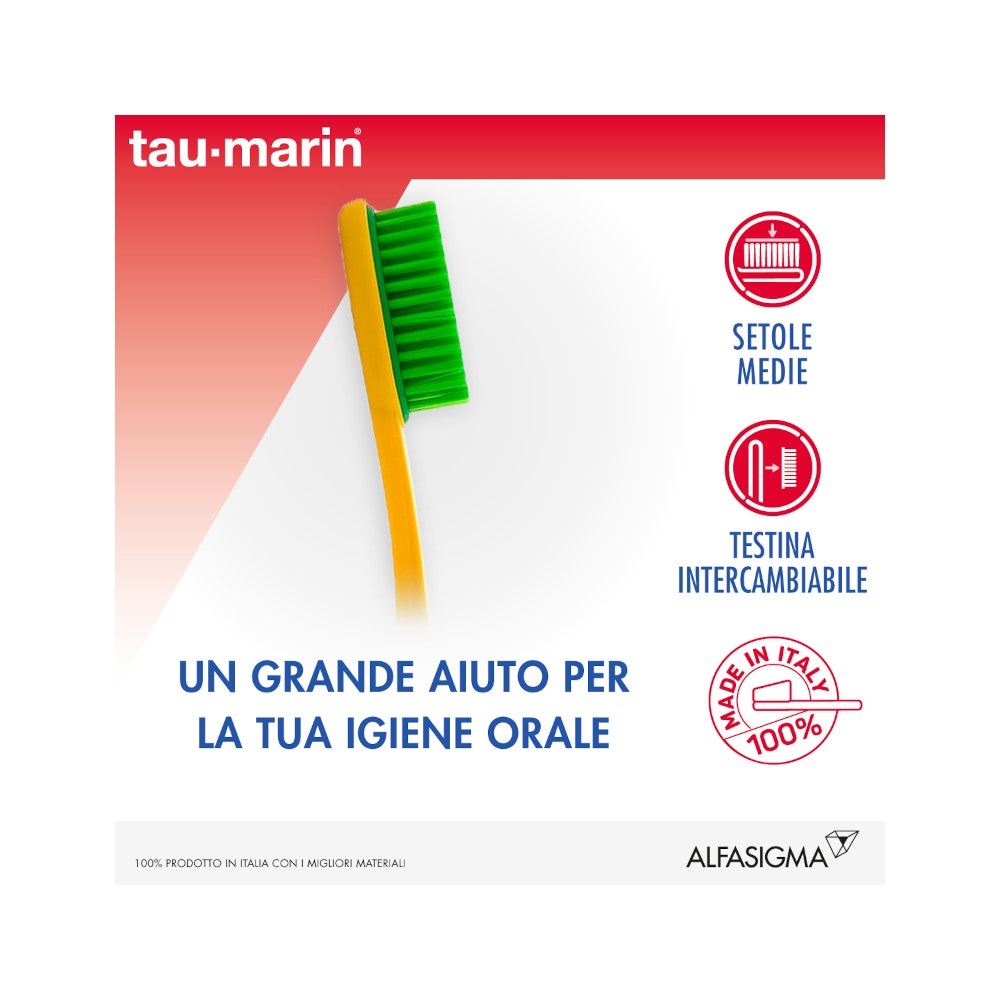 Cepillo de dientes mediano Taumarin Magnum-7