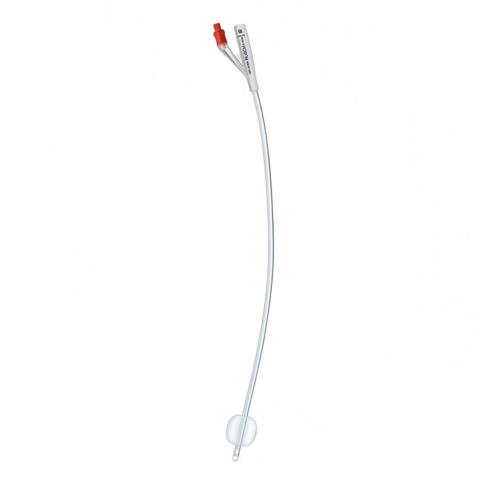 Brillant Plus Foley Vejiga Catéter Adulto 2 Vías Sin Ranuras CH18 41cm Silicona 1 Pieza-4