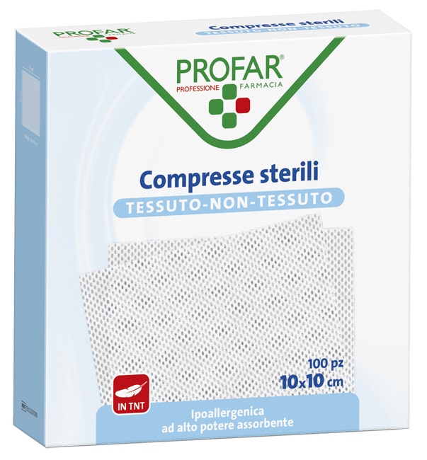 PROFAR GASA TNT 10X10CM 100UNDS-2
