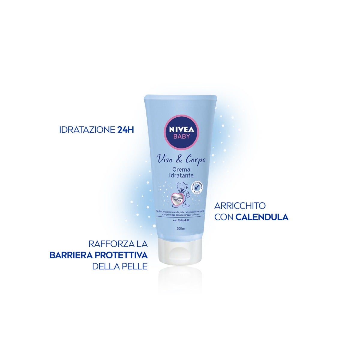Nivea Baby Crema Hidratante Rostro & Cuerpo 100ml-7