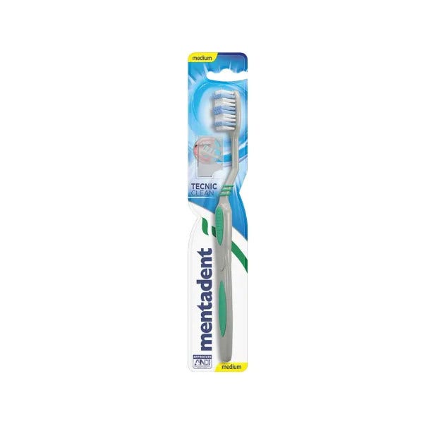Mentadent Tecnic Cepillo de dientes mediano-2