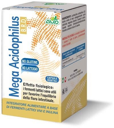 AVD Mega Acidophilus 75 Cápsulas Mirabilis-1
