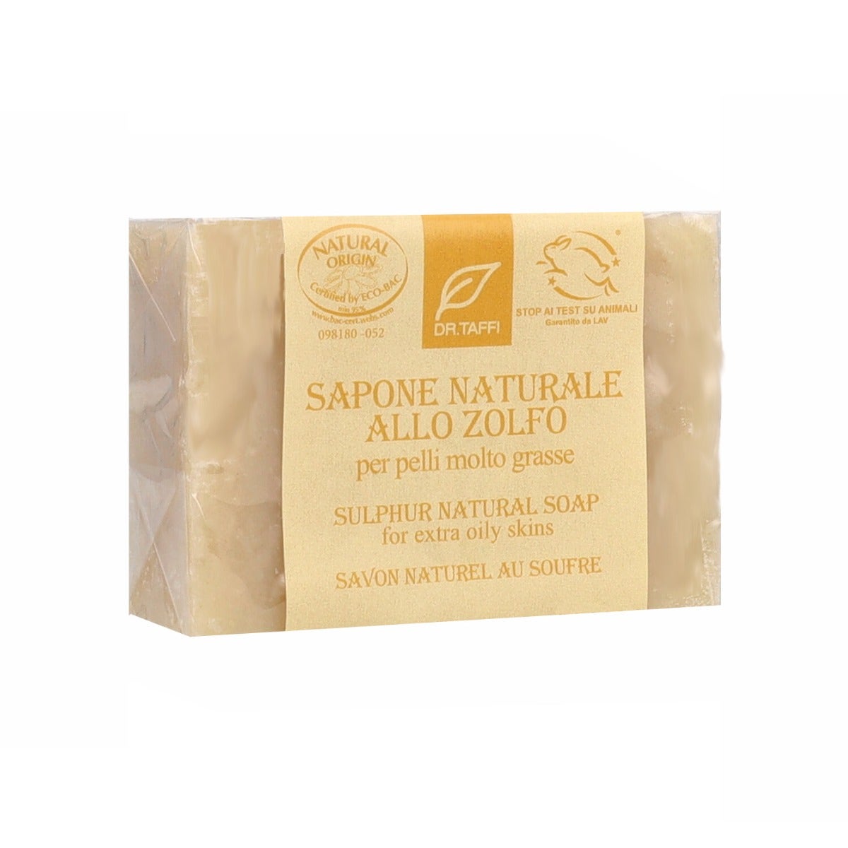 Dr Taffi Jabón de Azufre en Barra 100g-1