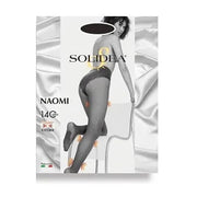 Solidea Naomi 140 Denier Calzas Graduadas de Compresión Color Negro Talla 4XL 1 Par-1