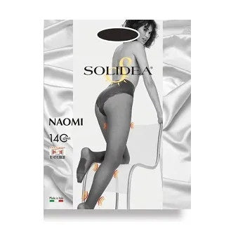 Solidea Naomi 140 Denier Calzas Graduadas de Compresión Color Negro Talla 4XL 1 Par-1