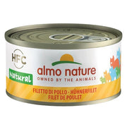 Almo Nature HFC Alimento Húmedo Natural Pechuga De Pollo Para Gatos Adultos Lata 70g-1